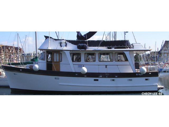 Cheoy Lee 46 motoryacht (1979) For Sale